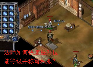法师如何快速提升技能等级并称霸私服? 法师如何快速提升技能等级并称霸私服?