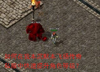 如何在我本沉默本飞扬传奇私服中快速提升角色等级? 如何在我本沉默本飞扬传奇私服中快速提升角色等级?