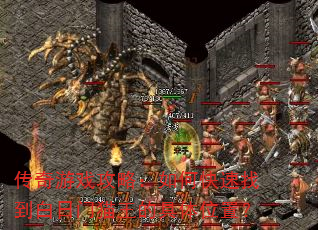 传奇游戏攻略:如何快速找到白日门猫王的具体位置? 传奇游戏攻略:如何快速找到白日门猫王的具体位置?