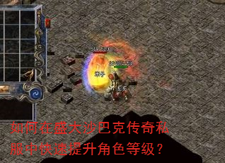 如何在盛大沙巴克传奇私服中快速提升角色等级? 如何在盛大沙巴克传奇私服中快速提升角色等级?